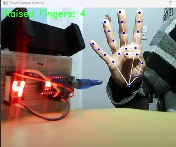 Arduino and Computer Vision based counter project