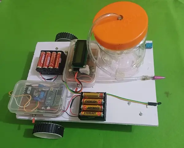 IoT based Fire Fighter Project
