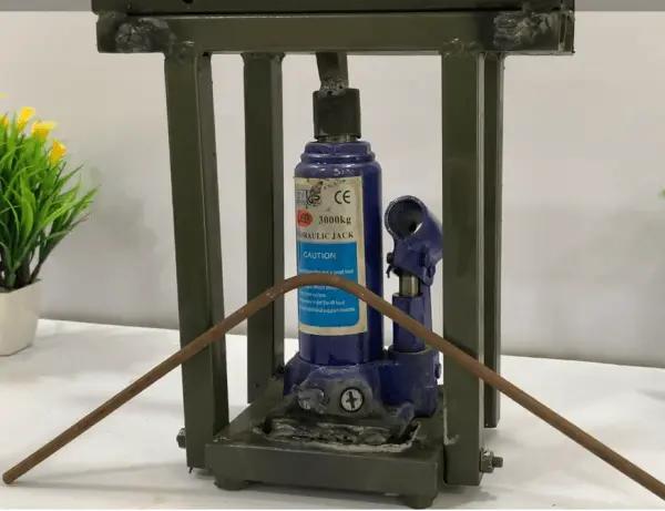 hydraulic pipe bending machine project